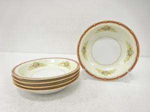 Noritake　ノリタケ　フラワー　スーププレート5枚　洋食器